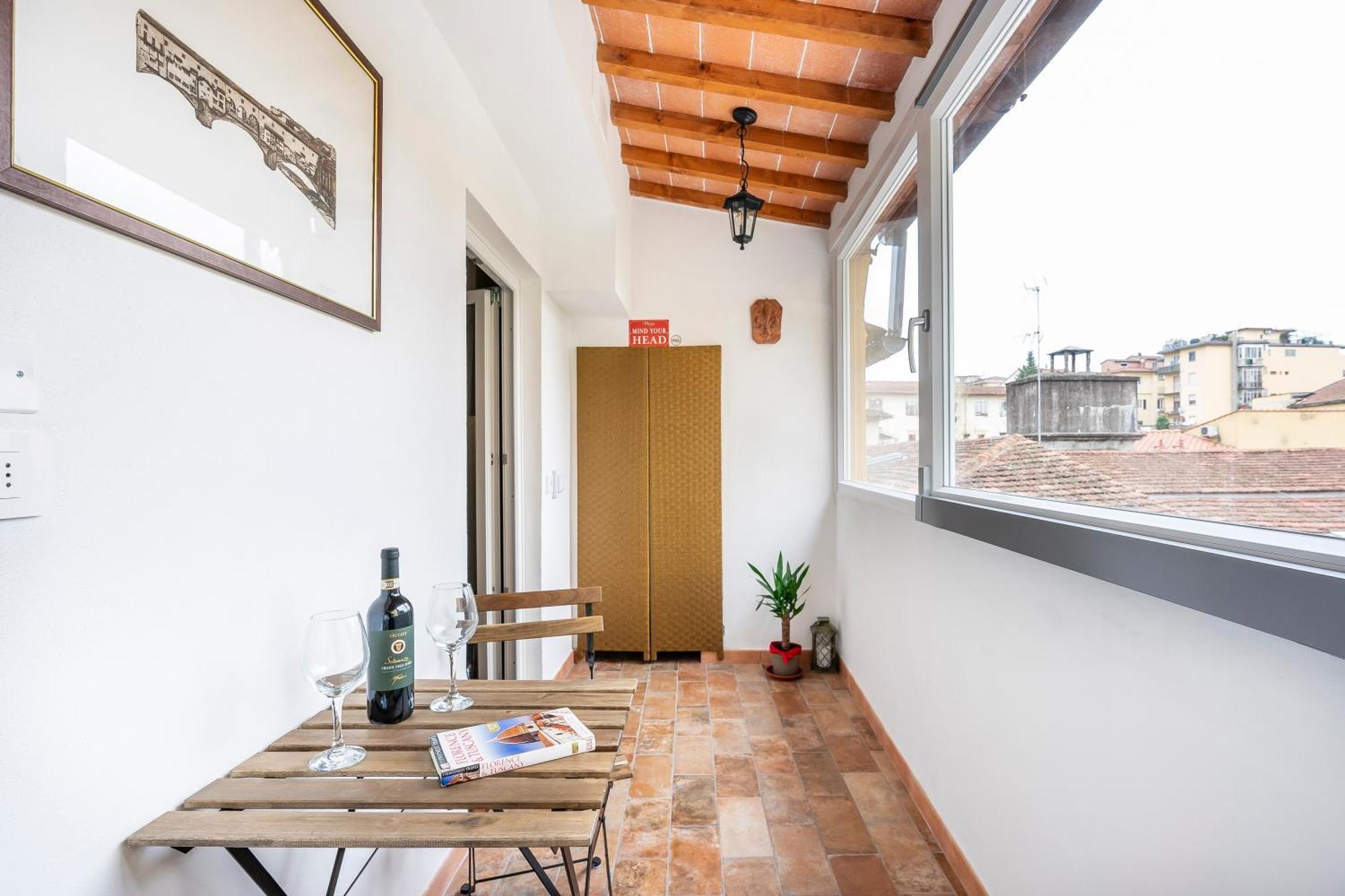 Flat Moon Over Florence Terrace And Free Parking Εξωτερικό φωτογραφία